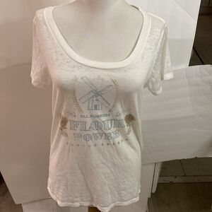 White all purpose flour power windmill 50 cotton 50 polyester brand new